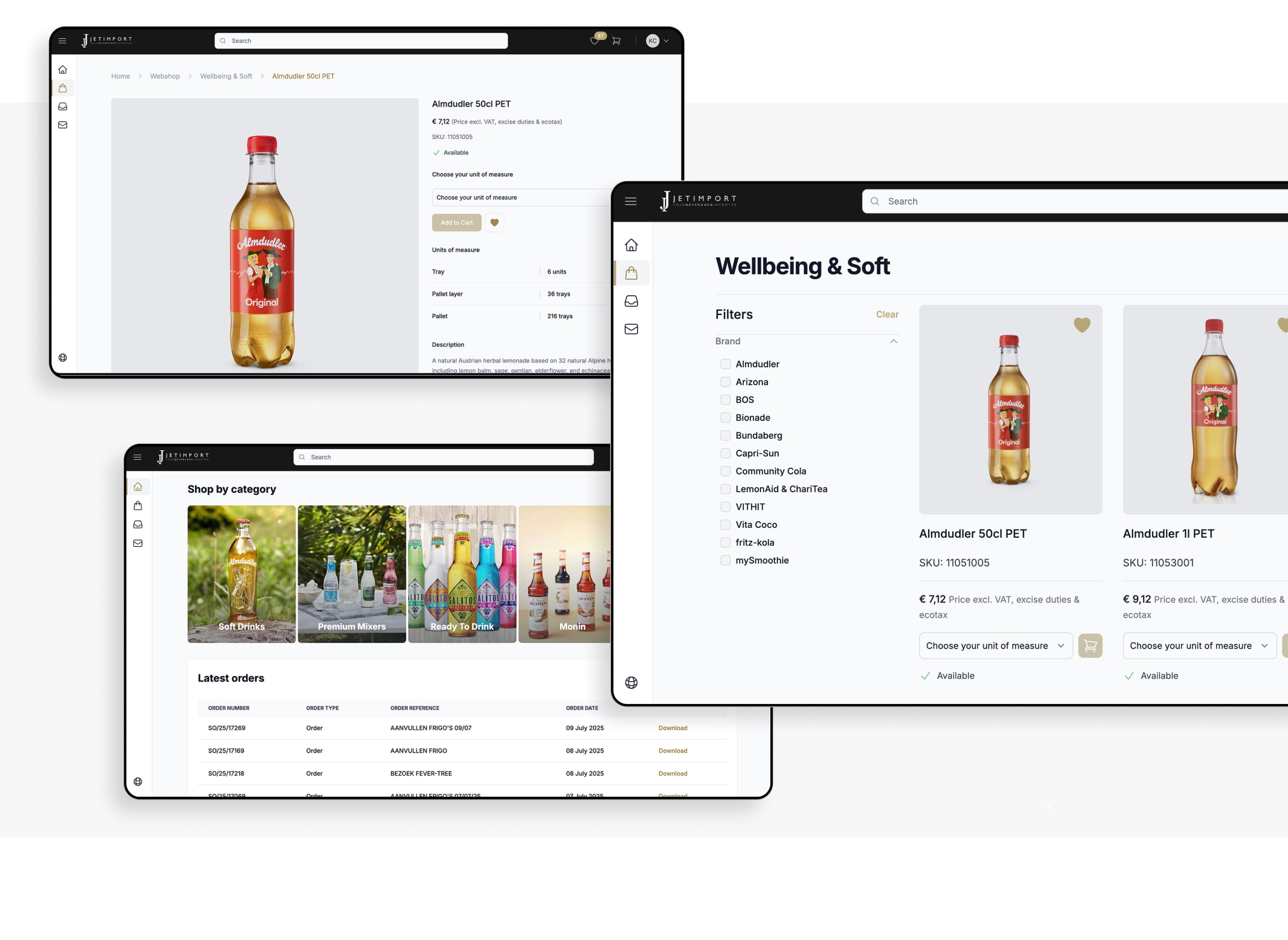 Warehouse management system interface