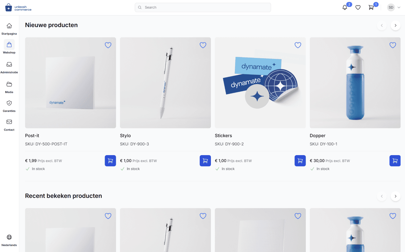 Webshop Module